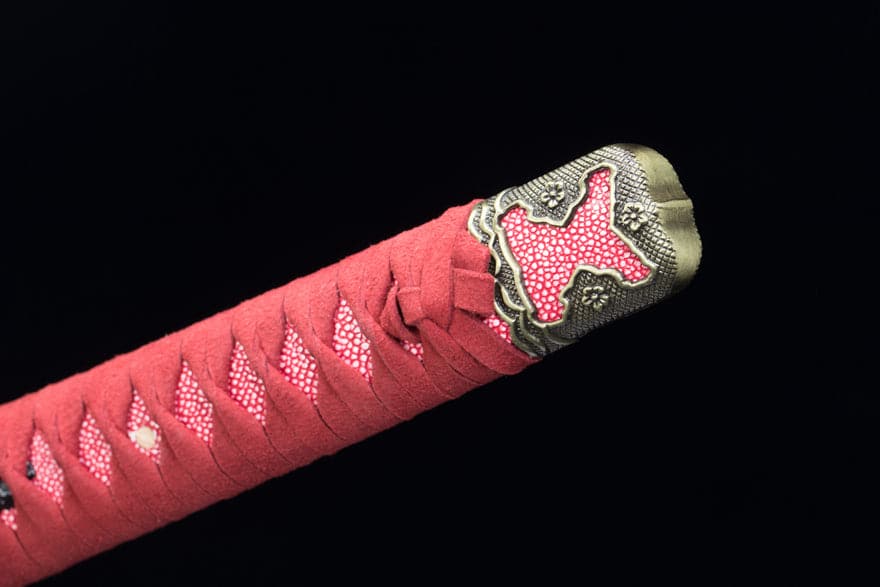 Hand Forged Anime Katana Manganese Steel Undead Cut（Thunderbolt）Charcoal quenching