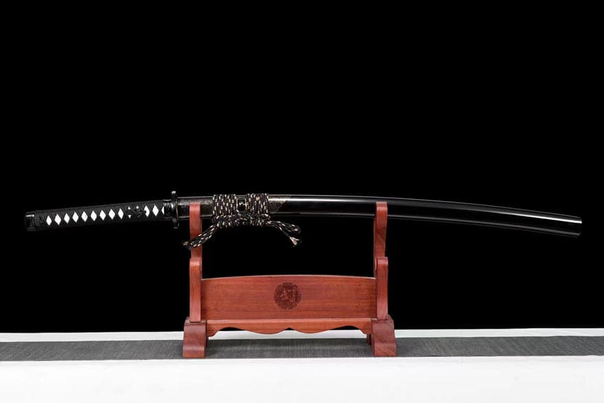 Hand Forged Japanese Samurai Katana Phantom Feather T10 Carbon steel Mirror grinding