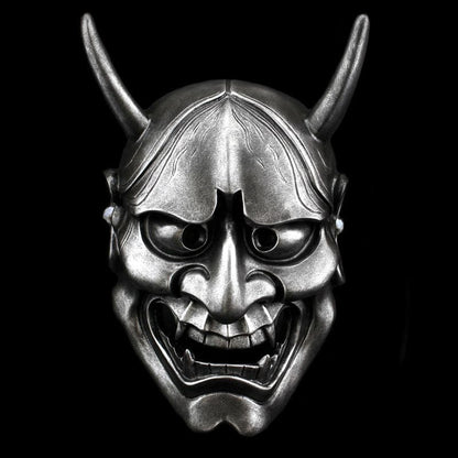 Hand-Made Japanese Hannya Resin Oni Mask