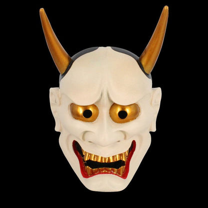 Hand-Made Japanese Hannya Resin Oni Mask