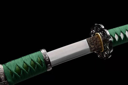 Handmade Japanese Tachi Odachi Ikeda High Performance 9260 Spring Steel Alloy Sakura Fittings