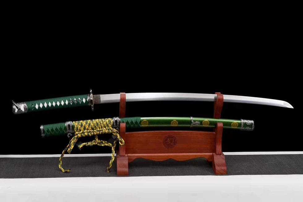 Handmade Japanese Tachi Odachi Ikeda High Performance 9260 Spring Steel Alloy Sakura Fittings