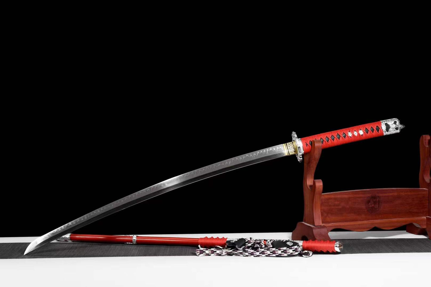 Handmade Japanese Tachi Odachi Tokugawa Ieyasu T10 Mirror grinding