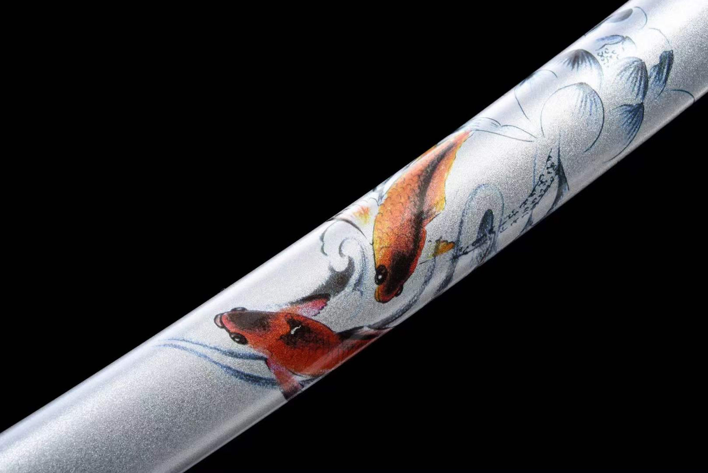 Handmade Japanese Wakizashi Fish Short Sword Manganese Steel