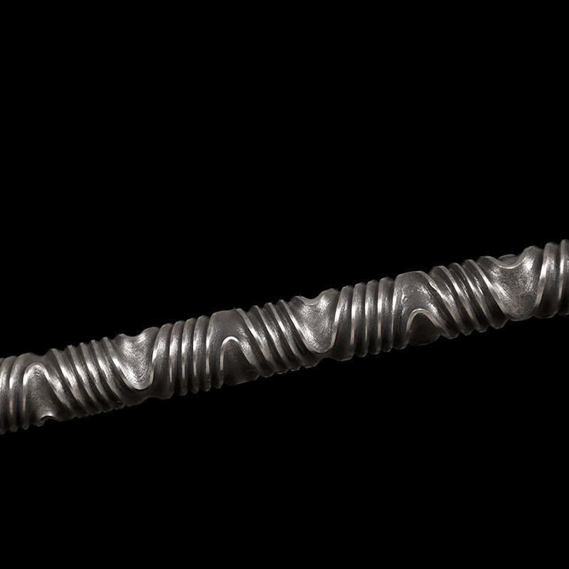 Handmade Warrior Pattern Steel One-piece Forging