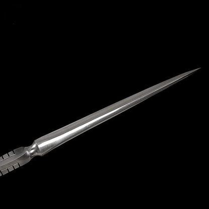 Handmade Tri-edged Pattern Steel One-piece forging