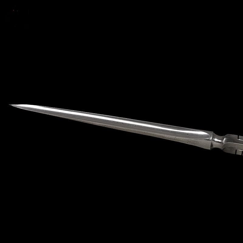 Handmade Tri-edged Pattern Steel One-piece forging
