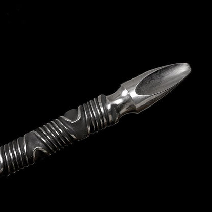 Handmade Tri-edged Pattern Steel One-piece forging