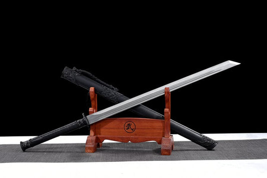Handmade Top of all ghosts High Manganese Steel Chinese Sword With Double Slot