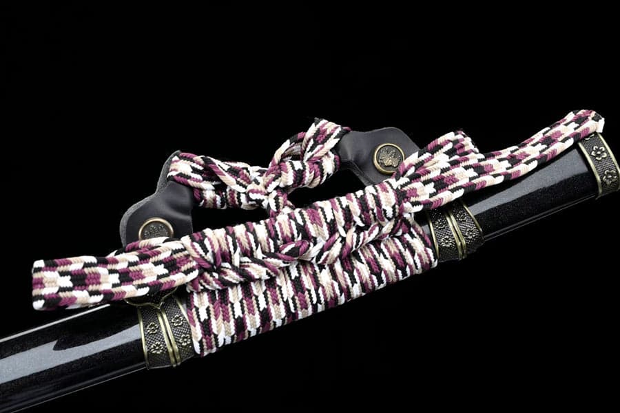 High-performance Japanese Tachi Odachi Toyotomi Clan 9260 Spring Steel Full Tang