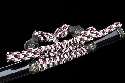 High-performance Japanese Tachi Odachi Toyotomi Clan 9260 Spring Steel Full Tang