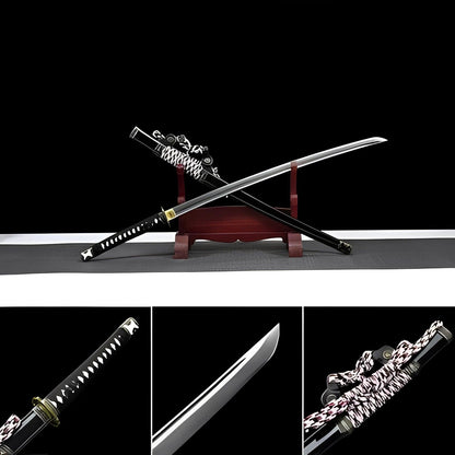 High-performance Japanese Tachi Odachi Toyotomi Clan 9260 Spring Steel Full Tang