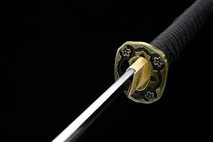 High-performance Japanese Tachi Odachi Toyotomi Clan 9260 Spring Steel Full Tang