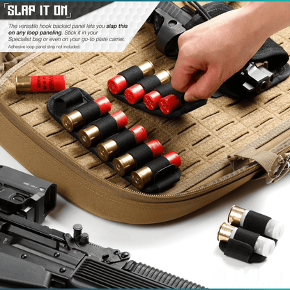 12 Gauge Shotgun Shell Cards - Hook Backing (Multiple Rounds)