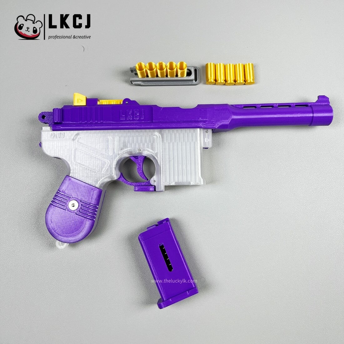 3D Printed Mauser With Throwable Bullets Christmas Gift