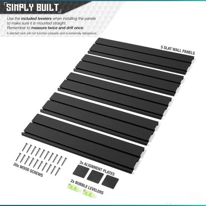Wall Rack System - Panels Only Package